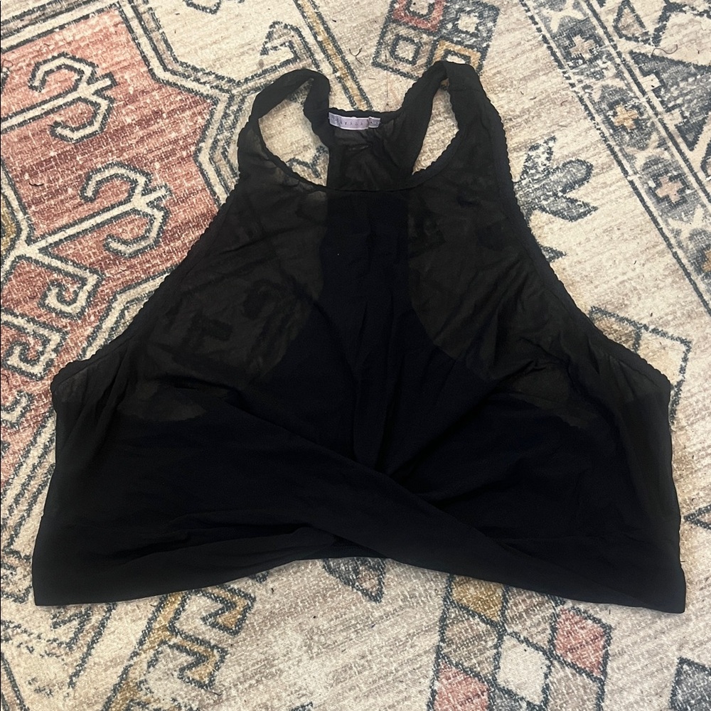 Savage Fenty mesh bralette